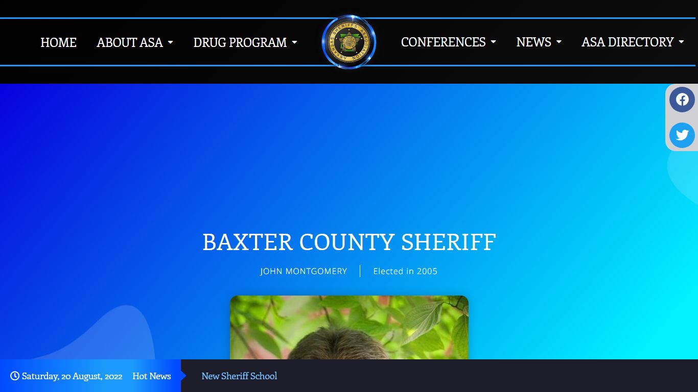 BAXTER COUNTY SHERIFF – Arkansas Sheriff Association